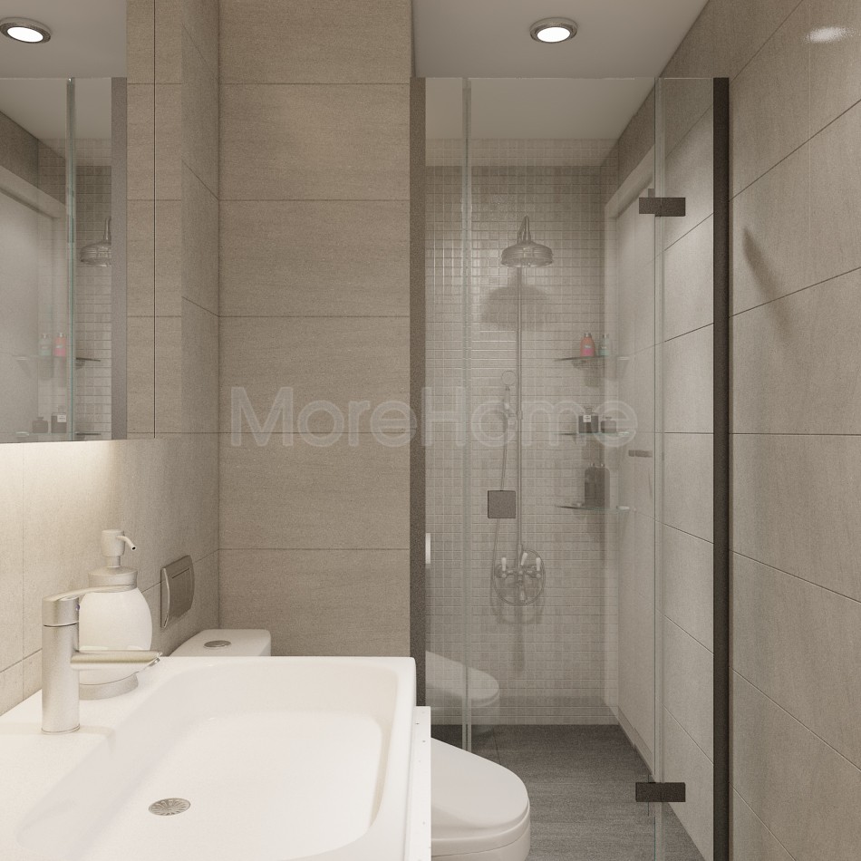 Mẫu phòng tắm kính nhỏ đẹp dành riêng cho những phòng tắm chật chội Mẫu phòng tắm kính...